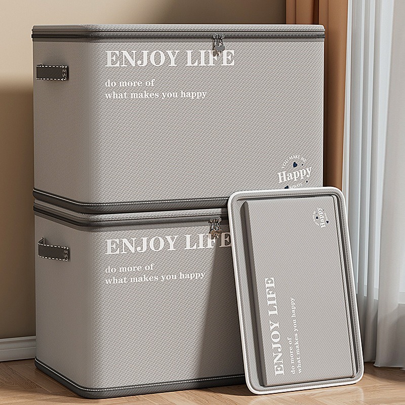 Heavy Equipment Bucket - Robuste, nicht gewebte Schrank-Organizer, faltbare Aufbewahrungsboxen