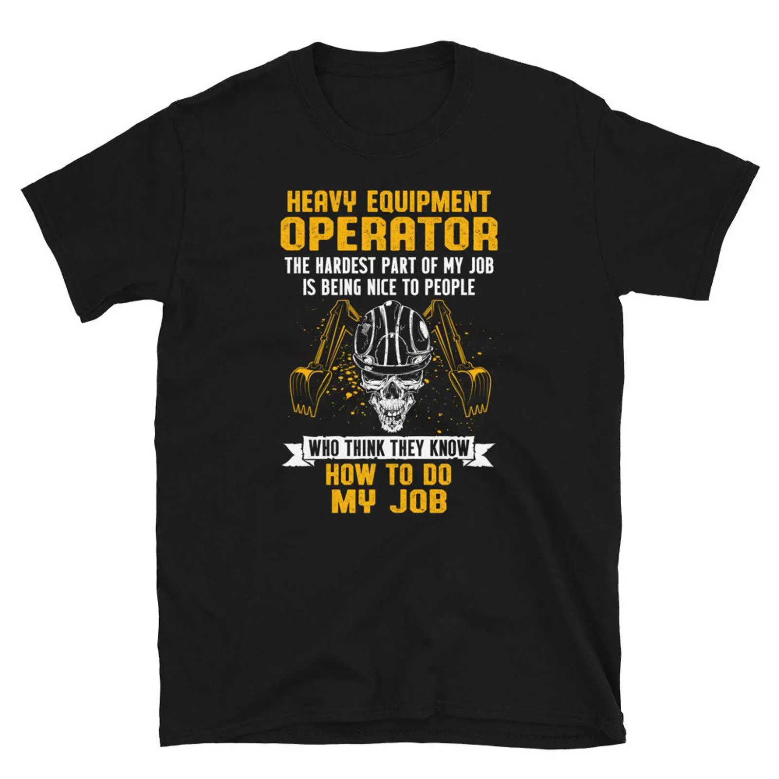 T-Shirt für Bediener schwerer  – Heavy Equipment Washing Bewertung und Preis