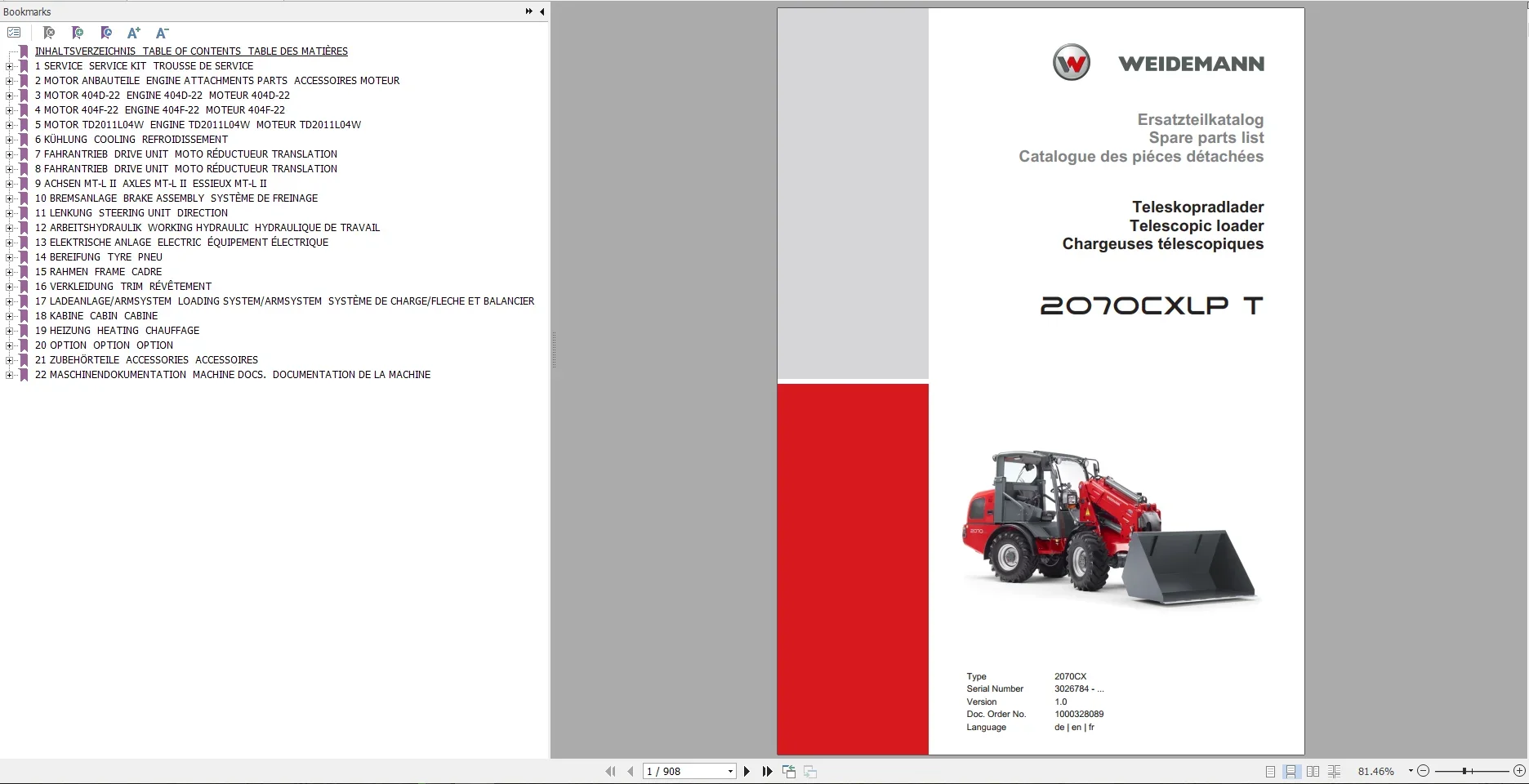 EPC-SOFTWARE Weidemann Heavy E – Heavy Equipment Software Bewertung und Preis